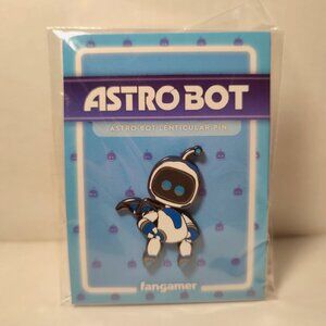 Astro Bot Lenticular Enamel Pin Official Sony Collectible Metal Lapel Badge